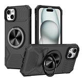 Alloy Rotating Holder MagSafe Shockproof Phone Case, For iPhone 14 Plus, For iPhone 13 Pro