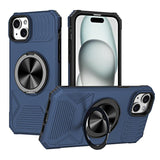 Alloy Rotating Holder MagSafe Shockproof Phone Case, For iPhone 14 Plus, For iPhone 13 Pro