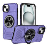Alloy Rotating Holder MagSafe Shockproof Phone Case, For iPhone 14 Plus, For iPhone 13 Pro