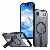 kalebol Honeycomb Cooling MagSafe Holder Phone Case, For iPhone 17e / 16e, For iPhone 17 Pro Max, For iPhone 17 Pro, For iPhone 17, For iPhone Air, For iPhone 16 Pro Max, For iPhone 16 Pro, For iPhone 16 Plus
