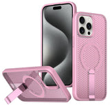 kalebol Honeycomb Cooling MagSafe Holder Phone Case, For iPhone 16, For iPhone 15 Pro Max, For iPhone 15 Pro, For iPhone 15 Plus, For iPhone 15, For iPhone 14 Plus, For iPhone 14, For iPhone 14 Pro