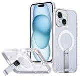 kalebol Honeycomb Cooling MagSafe Holder Phone Case, For iPhone 16, For iPhone 15 Pro Max, For iPhone 15 Pro, For iPhone 15 Plus, For iPhone 15, For iPhone 14 Plus, For iPhone 14, For iPhone 14 Pro