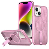 kalebol Honeycomb Cooling MagSafe Holder Phone Case, For iPhone 14, For iPhone 14 Pro, For iPhone 14 Pro Max, For iPhone 13 Pro Max, For iPhone 13