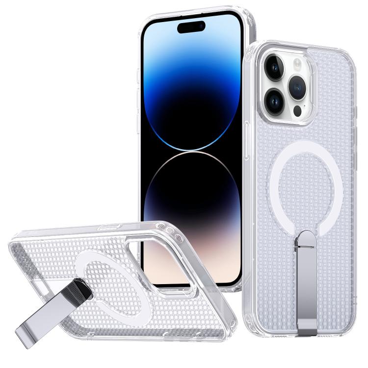 kalebol Honeycomb Cooling MagSafe Holder Phone Case, For iPhone 14, For iPhone 14 Pro, For iPhone 14 Pro Max, For iPhone 13 Pro Max, For iPhone 13