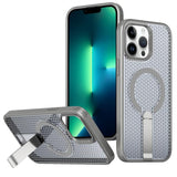 kalebol Honeycomb Cooling MagSafe Holder Phone Case, For iPhone 14 Pro Max, For iPhone 13 Pro Max, For iPhone 13