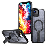 kalebol Honeycomb Cooling MagSafe Holder Phone Case, For iPhone 18 Pro, For iPhone 18 Pro Max, For iPhone 17e / 16e, For iPhone 17 Pro Max, For iPhone 17 Pro, For iPhone 17, For iPhone Air, For iPhone 16 Pro Max