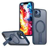 kalebol Honeycomb Cooling MagSafe Holder Phone Case, For iPhone 18 Pro, For iPhone 18 Pro Max, For iPhone 17e / 16e, For iPhone 17 Pro Max, For iPhone 17 Pro, For iPhone 17, For iPhone Air, For iPhone 16 Pro Max