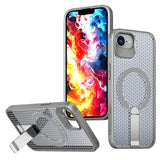 kalebol Honeycomb Cooling MagSafe Holder Phone Case, For iPhone 18 Pro, For iPhone 18 Pro Max, For iPhone 17e / 16e, For iPhone 17 Pro Max, For iPhone 17 Pro, For iPhone 17, For iPhone Air, For iPhone 16 Pro Max