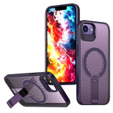 kalebol Honeycomb Cooling MagSafe Holder Phone Case, For iPhone 18 Pro, For iPhone 18 Pro Max, For iPhone 17e / 16e, For iPhone 17 Pro Max, For iPhone 17 Pro, For iPhone 17, For iPhone Air, For iPhone 16 Pro Max