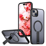 kalebol Honeycomb Cooling MagSafe Holder Phone Case, For iPhone 16, For iPhone 15 Pro Max, For iPhone 15 Pro, For iPhone 15 Plus, For iPhone 15, For iPhone 14 Plus, For iPhone 14, For iPhone 14 Pro
