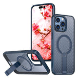 kalebol Honeycomb Cooling MagSafe Holder Phone Case, For iPhone 14, For iPhone 14 Pro, For iPhone 14 Pro Max, For iPhone 13 Pro Max, For iPhone 13