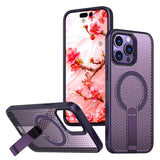 kalebol Honeycomb Cooling MagSafe Holder Phone Case, For iPhone 14, For iPhone 14 Pro, For iPhone 14 Pro Max, For iPhone 13 Pro Max, For iPhone 13