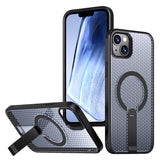 kalebol Honeycomb Cooling MagSafe Holder Phone Case, For iPhone 14, For iPhone 14 Pro, For iPhone 14 Pro Max, For iPhone 13 Pro Max, For iPhone 13