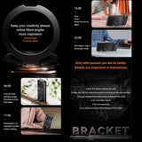 Gear-Style Stress Relief 360 Rotation Holder MagSafe Phone Case, For iPhone 15, For iPhone 14, For iPhone 14 Pro, For iPhone 14 Pro Max, For iPhone 13 Pro Max, For iPhone 13 Pro, For iPhone 13