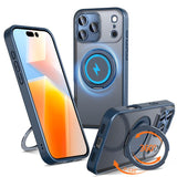 Kalebol 360-degree Rotating MagSafe Magnetic Holder Phone Case, For iPhone 18 Pro, For iPhone 18 Pro Max, For iPhone 17e / 16e, For iPhone 17 Pro Max, For iPhone 17 Pro