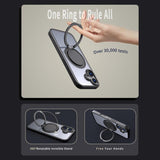 Kalebol 360-degree Rotating MagSafe Magnetic Holder Phone Case, For iPhone 17, For iPhone Air, For iPhone 16 Plus, For iPhone 16