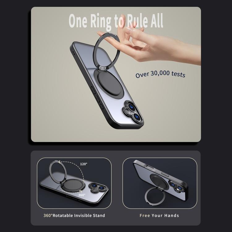 Kalebol 360-degree Rotating MagSafe Magnetic Holder Phone Case, For iPhone 17, For iPhone Air, For iPhone 16 Plus, For iPhone 16