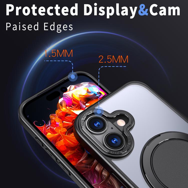 Kalebol 360-degree Rotating MagSafe Magnetic Holder Phone Case, For iPhone 17, For iPhone Air, For iPhone 16 Plus, For iPhone 16