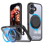 Kalebol 360-degree Rotating MagSafe Magnetic Holder Phone Case, For iPhone 17, For iPhone Air, For iPhone 16 Plus, For iPhone 16