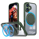 Kalebol 360-degree Rotating MagSafe Magnetic Holder Phone Case, For iPhone 17, For iPhone Air, For iPhone 16 Plus, For iPhone 16