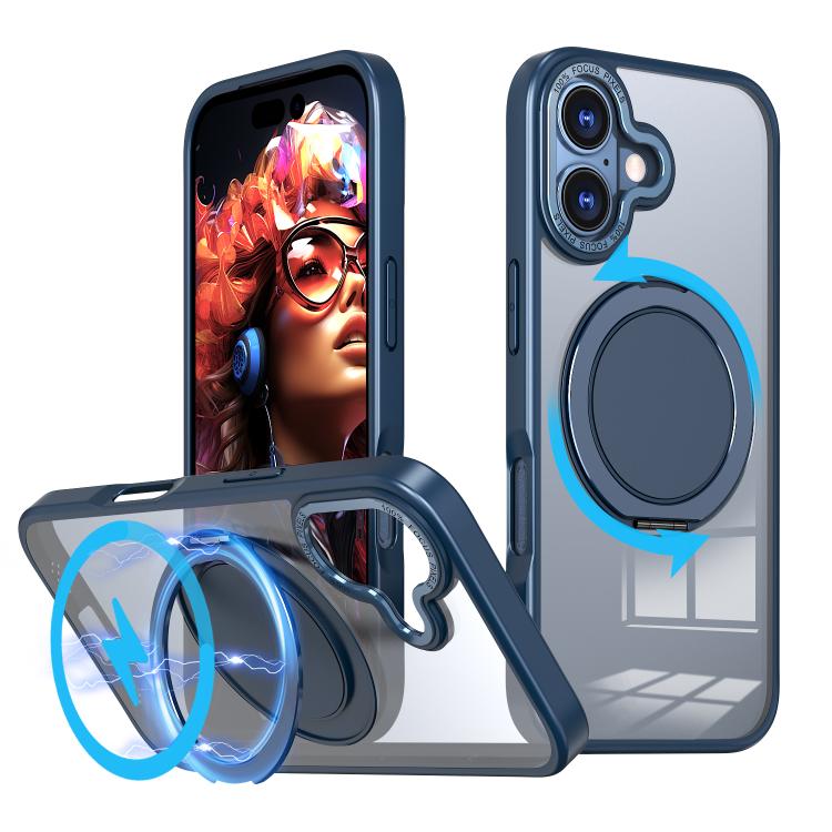 Kalebol 360-degree Rotating MagSafe Magnetic Holder Phone Case, For iPhone 17, For iPhone Air, For iPhone 16 Plus, For iPhone 16