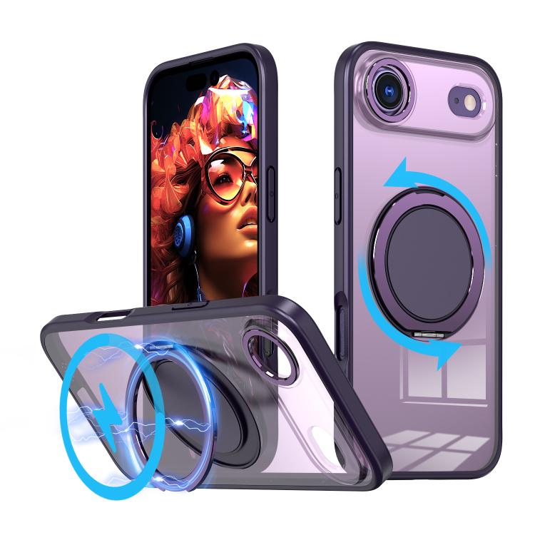 Kalebol 360-degree Rotating MagSafe Magnetic Holder Phone Case, For iPhone 17, For iPhone Air, For iPhone 16 Plus, For iPhone 16
