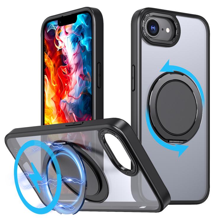 Kalebol 360-degree Rotating MagSafe Magnetic Holder Phone Case, For iPhone 18 Pro, For iPhone 18 Pro Max, For iPhone 17e / 16e, For iPhone 17 Pro Max, For iPhone 17 Pro