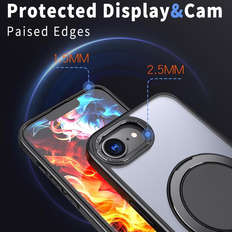 Kalebol 360-degree Rotating MagSafe Magnetic Holder Phone Case, For iPhone 17e / 16e, For iPhone 17 Pro Max, For iPhone 17 Pro, For iPhone 17, For iPhone Air, For iPhone 16 Plus