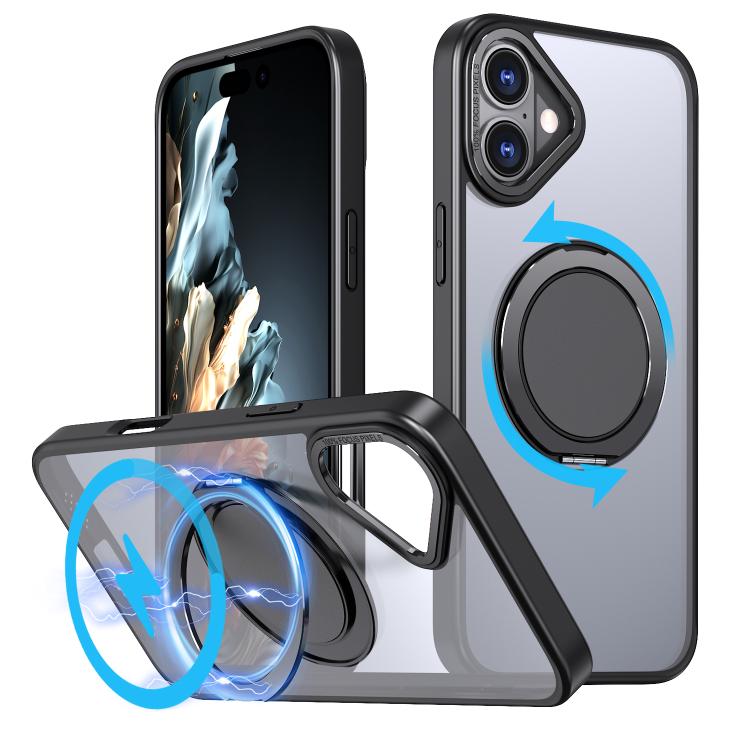 Kalebol 360-degree Rotating MagSafe Magnetic Holder Phone Case, For iPhone 17, For iPhone Air, For iPhone 16 Plus, For iPhone 16