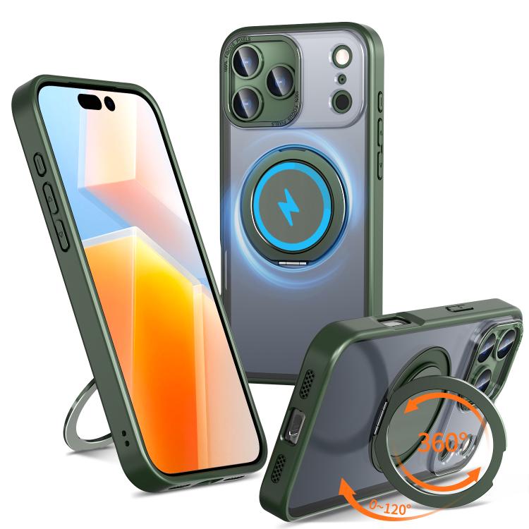 Kalebol 360-degree Rotating MagSafe Magnetic Holder Phone Case, For iPhone 18 Pro, For iPhone 18 Pro Max, For iPhone 17e / 16e, For iPhone 17 Pro Max, For iPhone 17 Pro