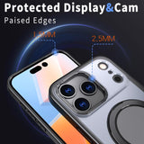 Kalebol 360-degree Rotating MagSafe Magnetic Holder Phone Case, For iPhone 18 Pro, For iPhone 18 Pro Max, For iPhone 17e / 16e, For iPhone 17 Pro Max, For iPhone 17 Pro