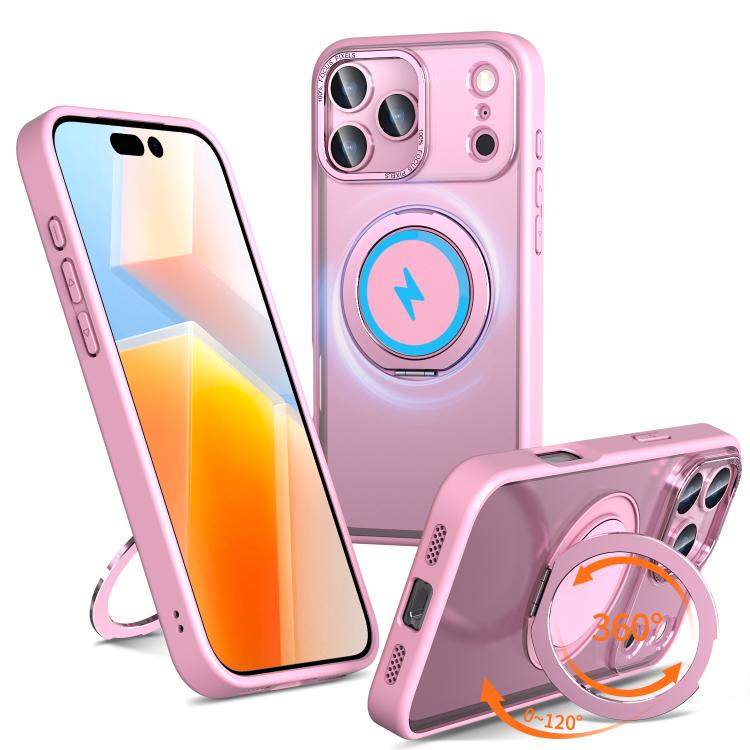 Kalebol 360-degree Rotating MagSafe Magnetic Holder Phone Case, For iPhone 18 Pro, For iPhone 18 Pro Max, For iPhone 17e / 16e, For iPhone 17 Pro Max, For iPhone 17 Pro