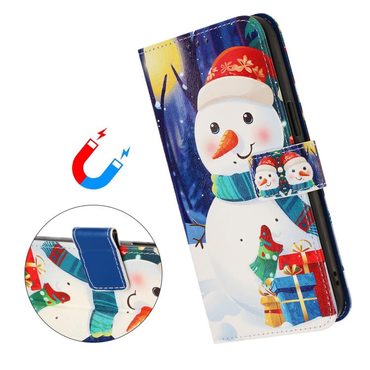 Christmas Series Buckle Leather Phone Case with Hand Strap, For iPhone 11 Pro Max, For iPhone 11, For iPhone 11 Pro, For iPhone XS / X, For iPhone XR, For iPhone XS Max, For iPhone 8 Plus / 7 Plus