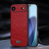 SULADA Shockproof TPU Hybrid Handmade Leather Phone Case, For iPhone 17 Pro Max, For iPhone 17 Pro, For iPhone 17, For iPhone Air
