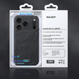 SULADA Shockproof TPU Hybrid Handmade Leather Phone Case, For iPhone 17 Pro Max, For iPhone 17 Pro, For iPhone 17, For iPhone Air