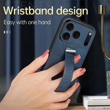 SULADA Tide Cool Series PC Hybrid Leather Texture Skin Feel Phone Case, For iPhone 17 Pro Max, For iPhone 17 Pro, For iPhone 17, For iPhone Air