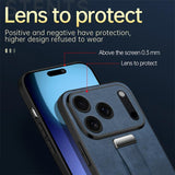 SULADA Tide Cool Series PC Hybrid Leather Texture Skin Feel Phone Case, For iPhone 17 Pro Max, For iPhone 17 Pro, For iPhone 17, For iPhone Air