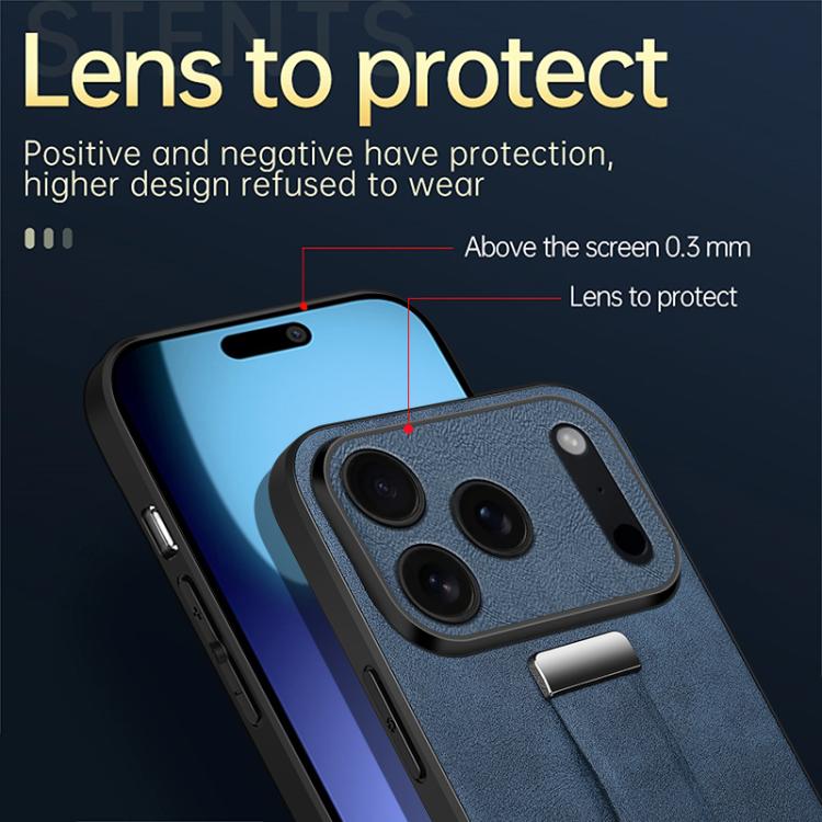 SULADA Tide Cool Series PC Hybrid Leather Texture Skin Feel Phone Case, For iPhone 17 Pro Max, For iPhone 17 Pro, For iPhone 17, For iPhone Air