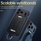 SULADA Tide Cool Series PC Hybrid Leather Texture Skin Feel Phone Case, For iPhone 17 Pro Max, For iPhone 17 Pro, For iPhone 17, For iPhone Air