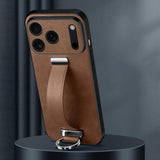 SULADA Tide Cool Series PC Hybrid Leather Texture Skin Feel Phone Case, For iPhone 17 Pro Max, For iPhone 17 Pro, For iPhone 17, For iPhone Air