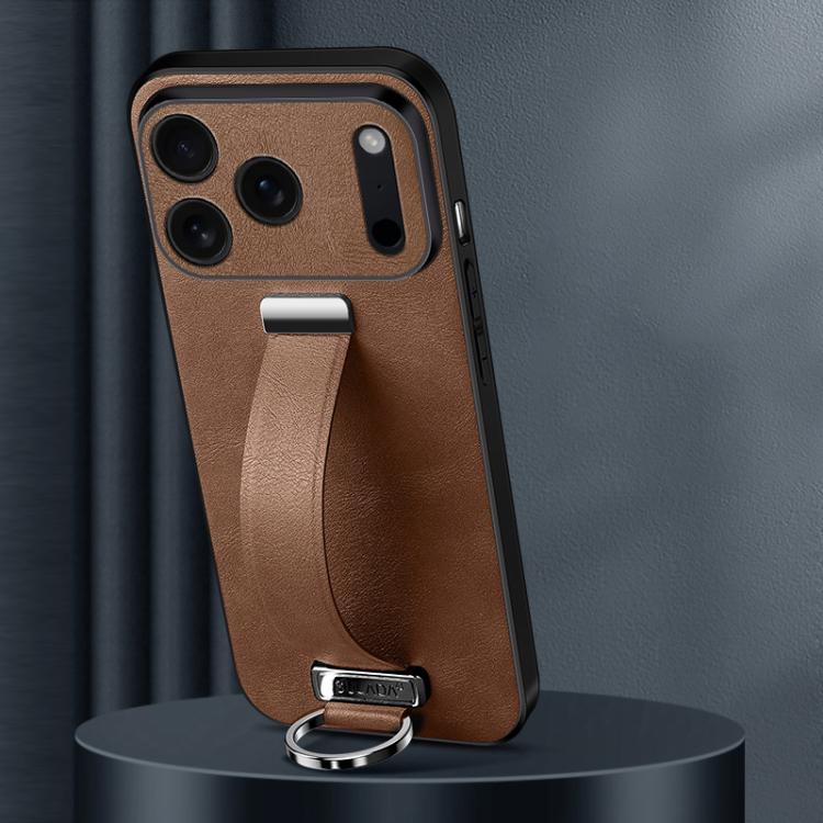SULADA Tide Cool Series PC Hybrid Leather Texture Skin Feel Phone Case, For iPhone 17 Pro Max, For iPhone 17 Pro, For iPhone 17, For iPhone Air