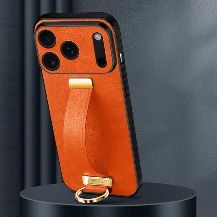 SULADA Tide Cool Series PC Hybrid Leather Texture Skin Feel Phone Case, For iPhone 17 Pro Max, For iPhone 17 Pro, For iPhone 17, For iPhone Air
