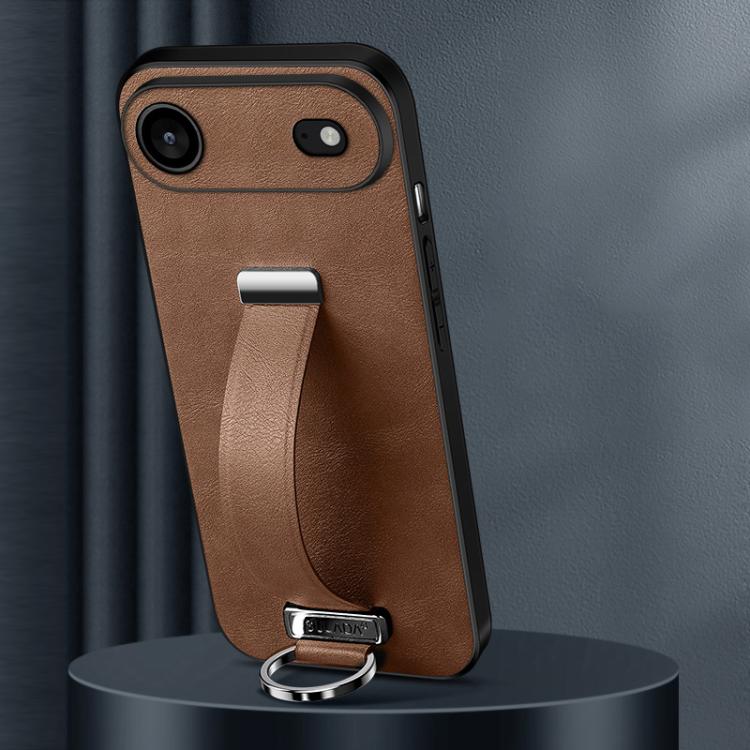 SULADA Tide Cool Series PC Hybrid Leather Texture Skin Feel Phone Case, For iPhone 17 Pro Max, For iPhone 17 Pro, For iPhone 17, For iPhone Air