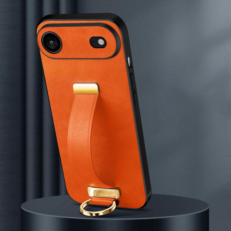 SULADA Tide Cool Series PC Hybrid Leather Texture Skin Feel Phone Case, For iPhone 17 Pro Max, For iPhone 17 Pro, For iPhone 17, For iPhone Air