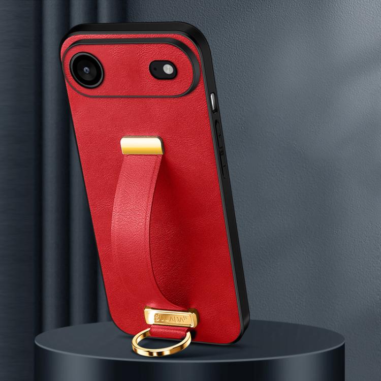SULADA Tide Cool Series PC Hybrid Leather Texture Skin Feel Phone Case, For iPhone 17 Pro Max, For iPhone 17 Pro, For iPhone 17, For iPhone Air