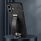 SULADA Tide Cool Series PC Hybrid Leather Texture Skin Feel Phone Case, For iPhone 17 Pro Max, For iPhone 17 Pro, For iPhone 17, For iPhone Air