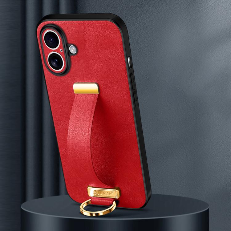 SULADA Tide Cool Series PC Hybrid Leather Texture Skin Feel Phone Case, For iPhone 17 Pro Max, For iPhone 17 Pro, For iPhone 17, For iPhone Air