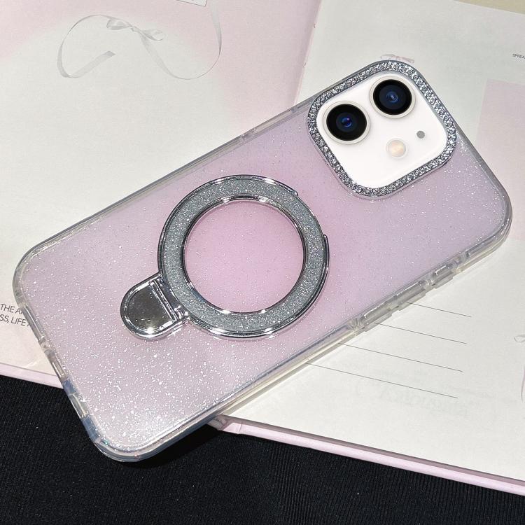 Gradient Glitter Diamonds MagSafe Phone Case, For iPhone 13 Pro Max, For iPhone 13 Pro, For iPhone 13, For iPhone 12, For iPhone 12 Pro Max, For iPhone 12 Pro, For iPhone 11