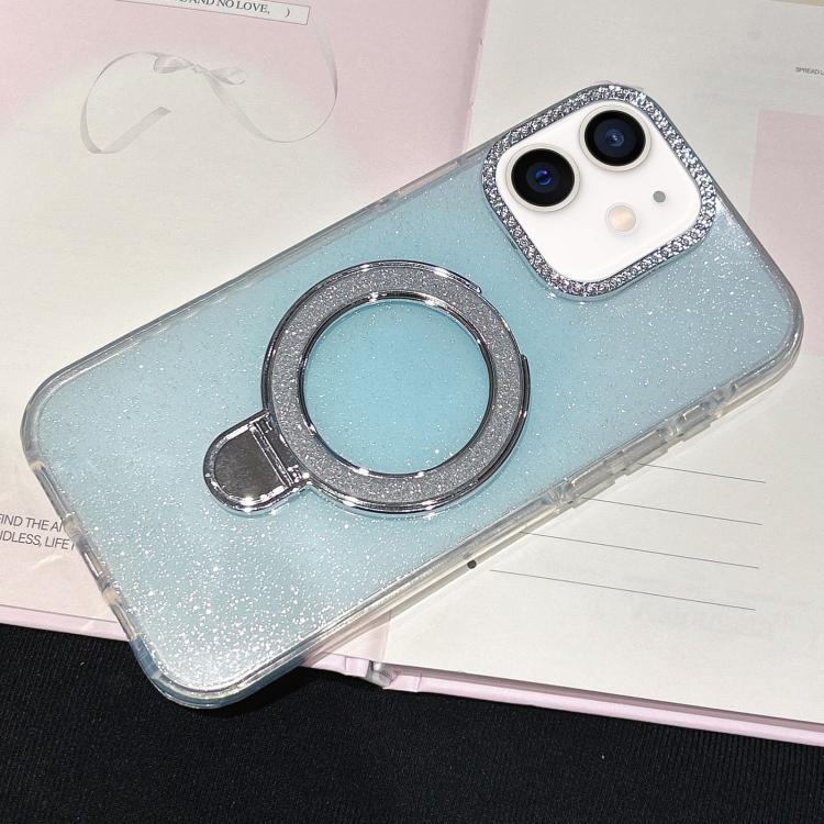 Gradient Glitter Diamonds MagSafe Phone Case, For iPhone 13 Pro Max, For iPhone 13 Pro, For iPhone 13, For iPhone 12, For iPhone 12 Pro Max, For iPhone 12 Pro, For iPhone 11