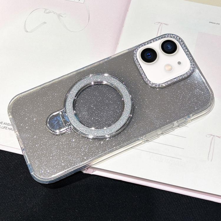 Gradient Glitter Diamonds MagSafe Phone Case, For iPhone 13 Pro Max, For iPhone 13 Pro, For iPhone 13, For iPhone 12, For iPhone 12 Pro Max, For iPhone 12 Pro, For iPhone 11